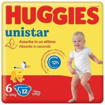 Culeros Extragrande 12 Pz Huggies