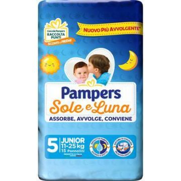 Culeros Desechables 15 Pz Junior Pampers