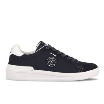 Tenis De Hombre Royce Deep Negro Con Cordones Y Con Suela En Goma