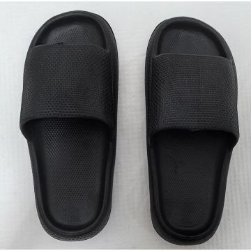 Chancleta Plastica Unisex Negra M/Sm