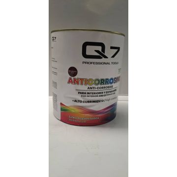 Pintura Esmalte-Anticorrosivo Rojo-4 Litro-Q7