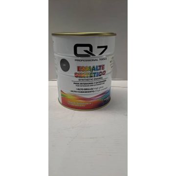 Pintura Esmalte Sintetico -Gris-1 Litro- Q7