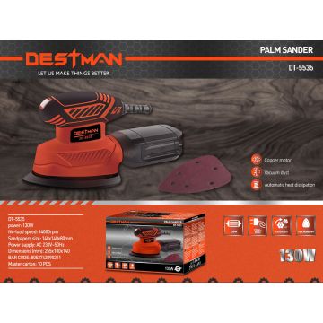 Lijadora De Palma Eléctrica De 130W Dt5535