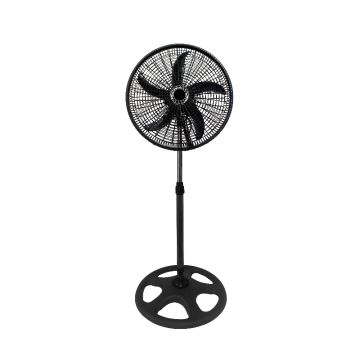 Ventilador De Pie Plastico Y Metal 18"