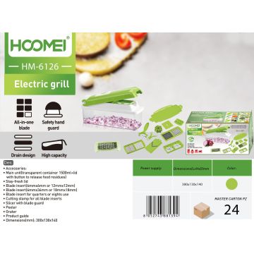 Cortadora De Verduras Multifuncional Manual