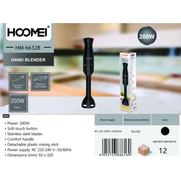 Mezclador Multifuncional 200W Hm6632B