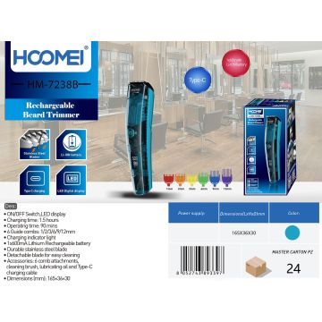 Cortapelos Recargable Hm7238B