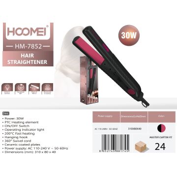 Plancha De Pelo 30W Hm7852 Net