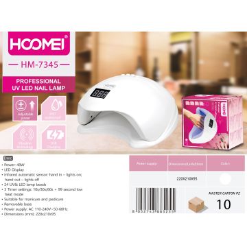 Secador De Uñas 48W Hm7345