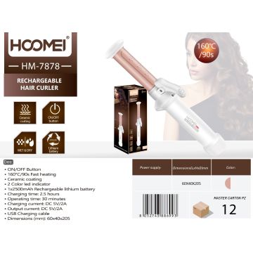 Rizador Recargable Hm7878