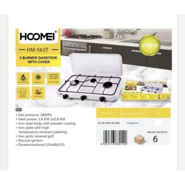 Cocina Triple De Gas Hm563T