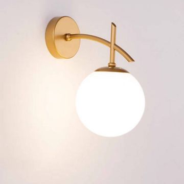 Aplique Vidrio Y Metal Mod 4035