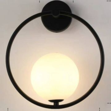 Aplique Vidrio Y Metal Mod 4037