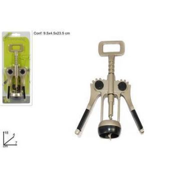 Abridor De Botellas Satinado En Metal