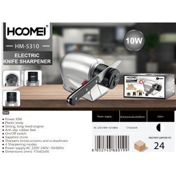 Afilador De Cuchillos Eléctrico 10W Hm5310