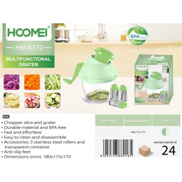 Rallador De Queso Multifuncional Hm6370