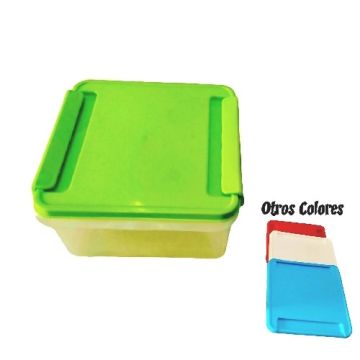 Contenedor Plastico Colores Surtidos,M/Vidal,2 L.