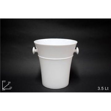 Cesto Hielo Plastico 22Cm