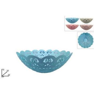 Cesta Plastica Redonda 32Cm