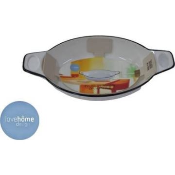 Ensaladera De Ceramica Ovalada 34Cm