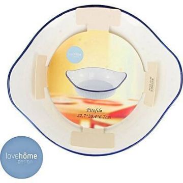 Ensaladera De Ceramica Redonda Cm.22