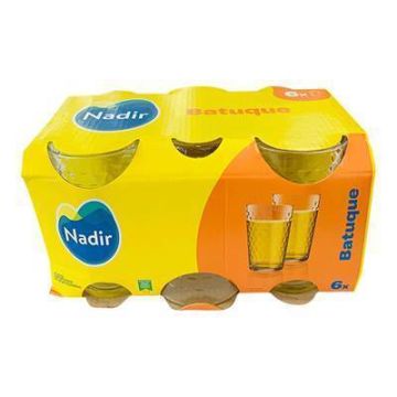 Vasos De Vidrio 6Pz 265