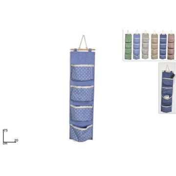 Colgador De Baño 4 Plazas 75X20Cm