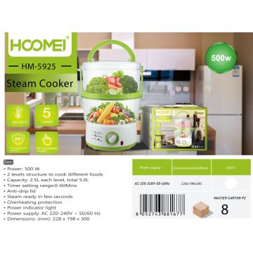 Vaporizador De 500W Y 5L Hm5925