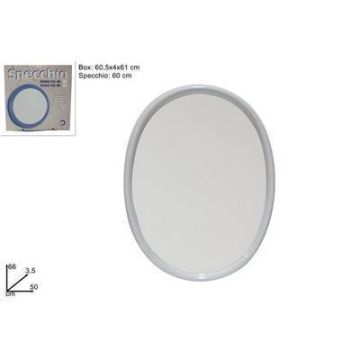 Espejo Ovalado 60Cm Plastica