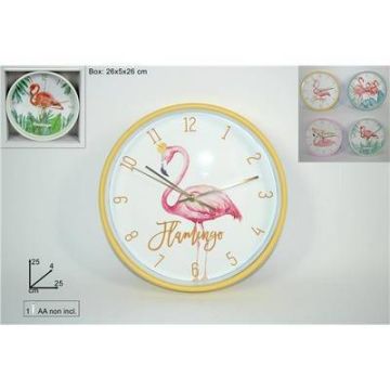 Reloj Redondo Pared Flamenco Cm 25