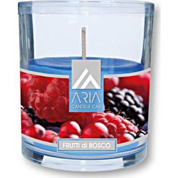 Vela Perfumada Frutos Del Bosque En Frasco De Vidrio 74X83