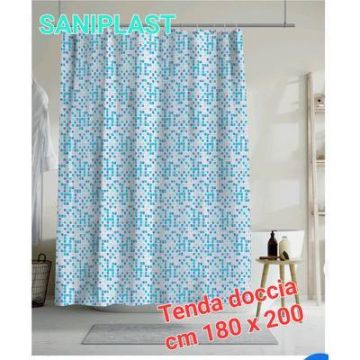 Cortina Plastica Para Ducha 180X200