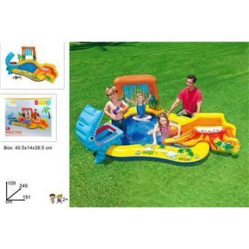 Piscina Con Juegos Para Niños Cm 249X191X10