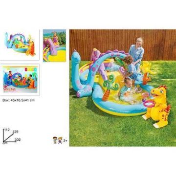 Piscina Con Juegos Para Niños Cm 302X229X112