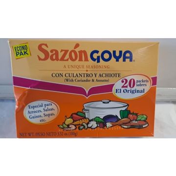 Sazon Cilantro/Achote 3.52Oz. M/Goya