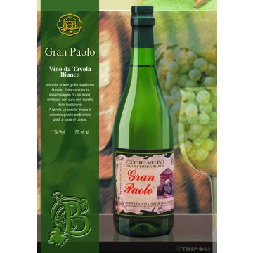 Belestrieri Gran Paolo Vino Blanco Ml 750