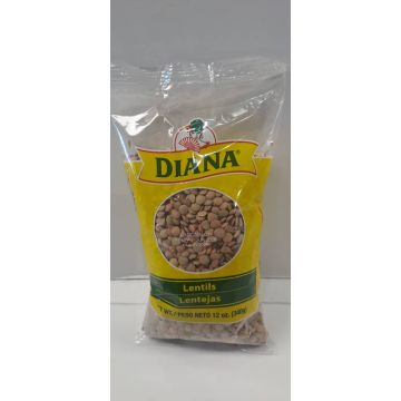 Frijoles Lentejas 12 Oz. M/Diana