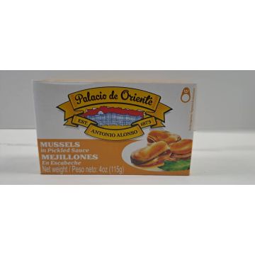 Mejllones Escabeche 4 Oz Palacio De Oriente. M/Goya