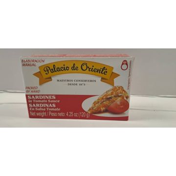 Sardinas En Tmte Sc 4.25 Oz Palacio De Oriente. M/Palacio De Oriente