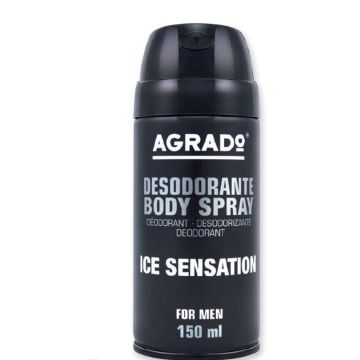 Desodorante Spray Ice Sensation,M/Agrado,210Cc
