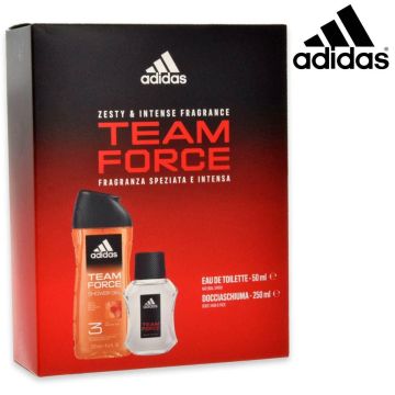 Set De Perfume P/H Adidas Team Force 50Ml+ Gel De Bano 250Ml