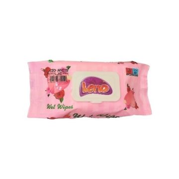 Toallitas Humedas, M/Leno,120 Pz