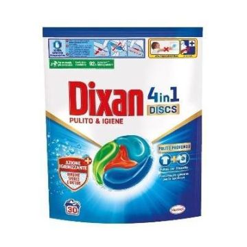 Detergente En Cápsulas 4 En 1 30 Pz Dixan