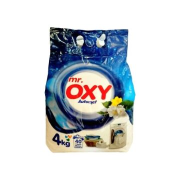 Detergente En Polvo Para Lavar,M/Oxy, 4 Kg