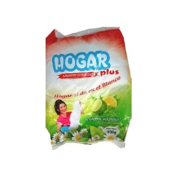 Detergente En Polvo, M/Hogar Plus, Bolsa De 500G