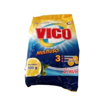 Detergente En Polvo,M/ Vico, 500G