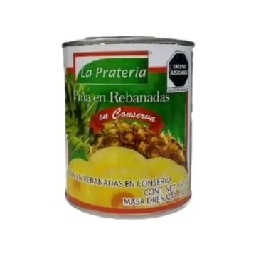 Piña En Rebanadas En Conserva, M/ La Prateria, 840G.