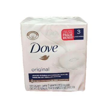 Paquete De Jabon Dove Original, 3X 90Gr