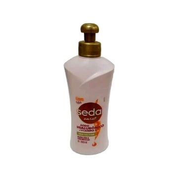 Crema Peinar De Acido Hialurónico + Vit C,M/Sedal,300Ml