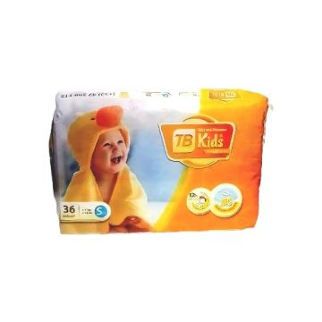 Culeros Desechables P/Bebe Menos 6Kg Talla S /1 (Paqte 36 U) M/Tb Kids Premium-S36